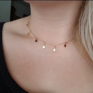 Silver Star Beauty Choker